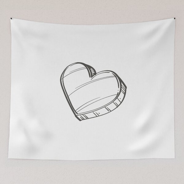 Item preview, Heart Illustration designed and sold by MisterGooseShop.