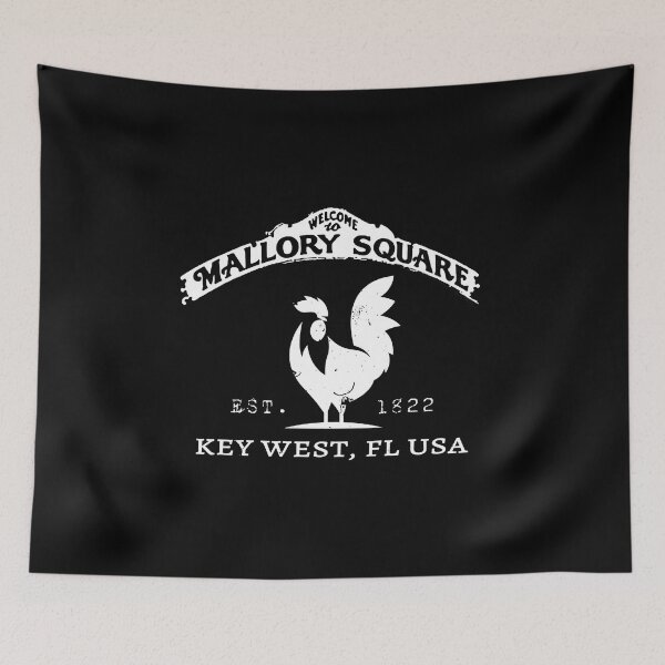 Item preview, Mallory Square Key West Sign Chciken designed and sold by KoolMoDee.