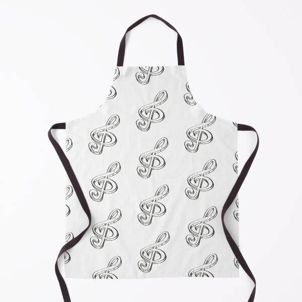 Item preview, Treble Clef Illustration designed and sold by MisterGooseShop.