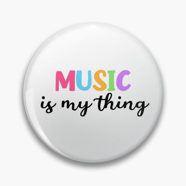Item preview, Music is My Thing Sticker designed and sold by Amywear.