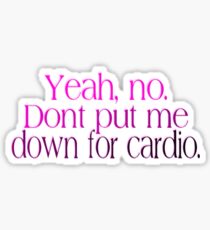 No Running Sticker