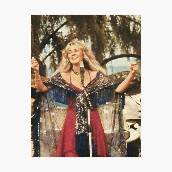 Fleetwood Mac Retro Performance Photographic Print