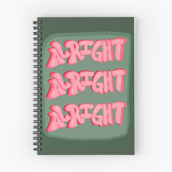 Item preview, Alright Alright Alright designed and sold by Amelia Mellberg.