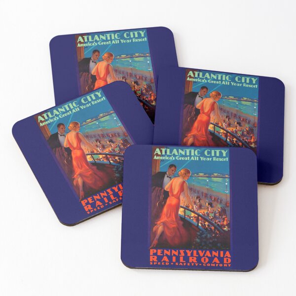 Item preview, Vintage Atlantic City America's Great All Year Resort Pennsylvania Railroad Speed Safety Comfort by Edward M. Eggleston designed and sold by digitalvintage.