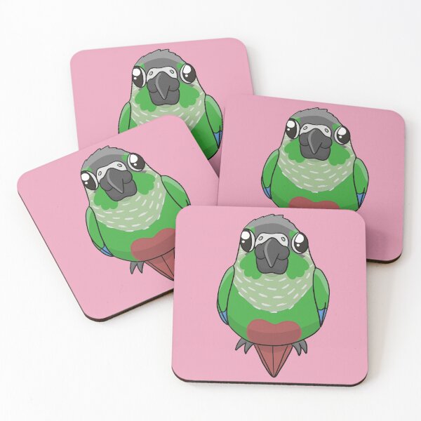 Item preview, Baby Green Cheek Conure designed and sold by RaisedCrests.