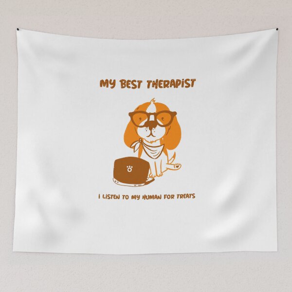Item preview, My Dog is My Best Therapist designed and sold by Lifestylenoise.