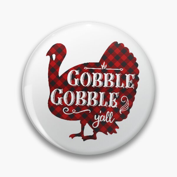Artikelvorschau, Gobble Gobble Y'all Thanksgiving entworfen und verkauft von Hodbi.