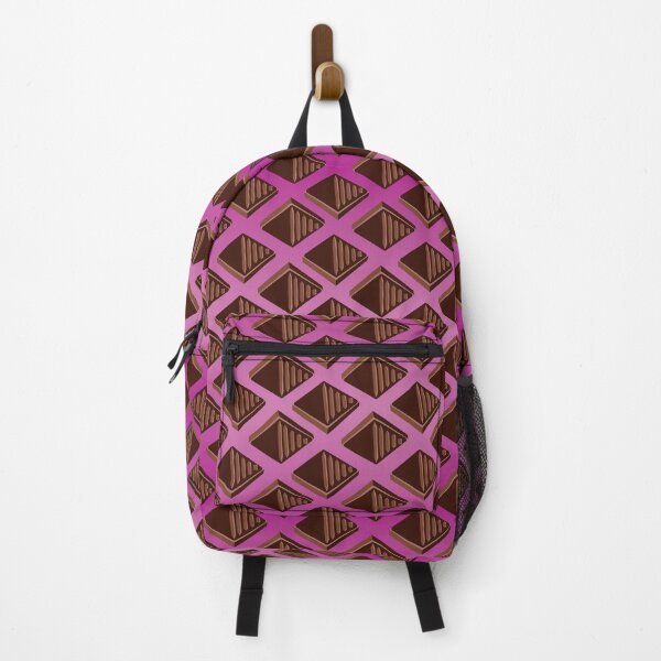 Item preview, Dark Chocolate Square Purple Pattern designed and sold by --SorahMalka--.