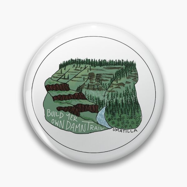 Item preview, Build Your Own Damn Trail  designed and sold by Julia Woods.