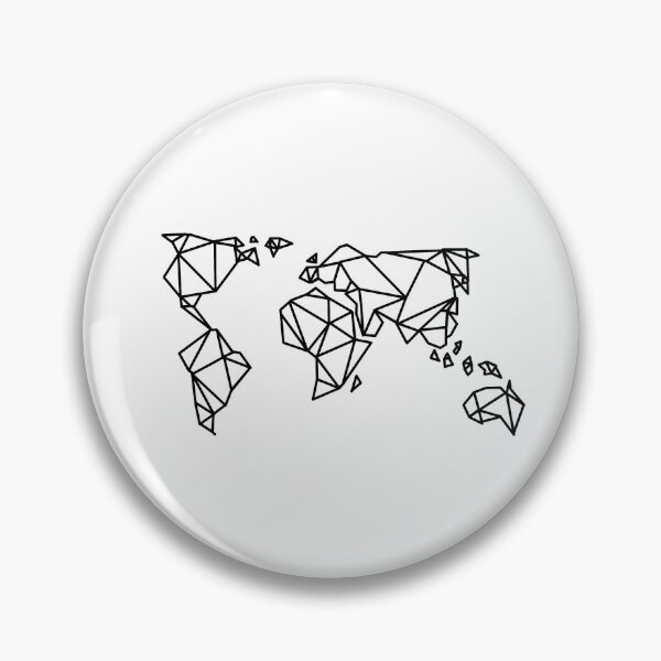 Item preview, geometric map  designed and sold by Madison Elizabeth.