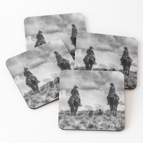 Item preview, Mustering on Balmoral Station designed and sold by RobynCarter.