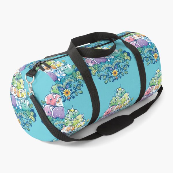 Item preview, Blooming Piggy Pile in Blue designed and sold by Paigekotalik.