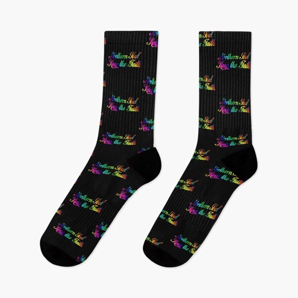 Item preview, Northern Soul Keep The Faith rainbow  designed and sold by fatbanana.