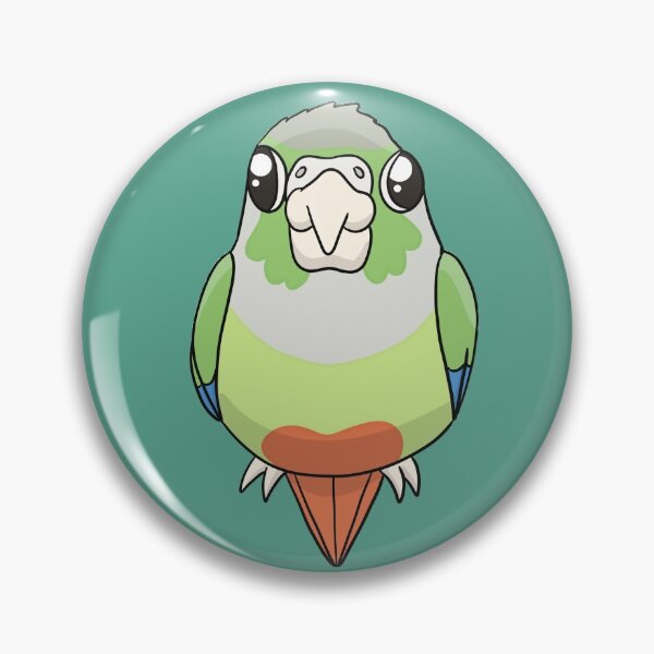 Item preview, Baby Cinnamon Green Cheek Conure designed and sold by RaisedCrests.