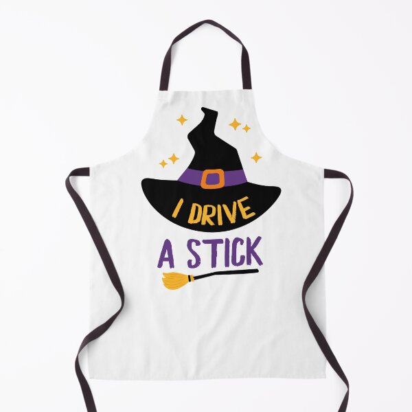 Item preview, Witch Halloween Broom Broomstick Hat I Drive A Stick Witchy Funny Costume Graphic Halloween Meme designed and sold by gkao.