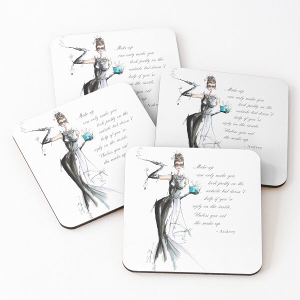 Item preview, Audrey fashion illustration - Breakfast at Tiffany's designed and sold by SDupre.