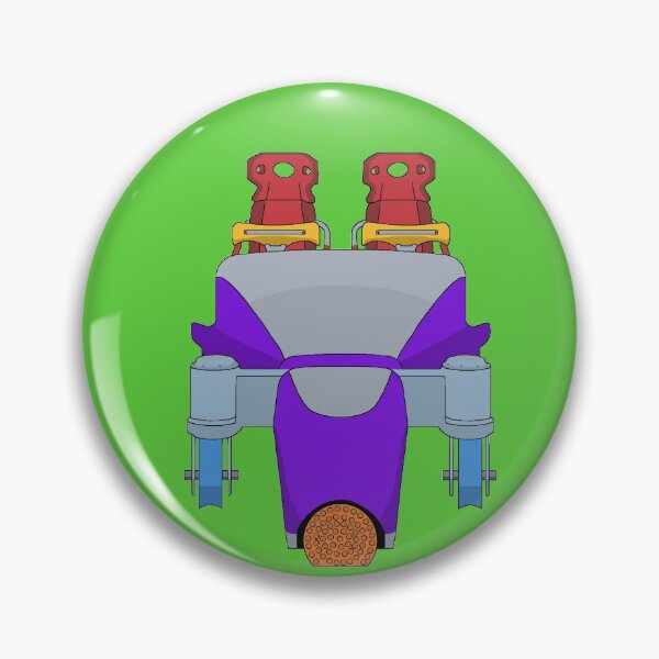 Item preview, Dragster train (fluorescent purple) designed and sold by Estop.