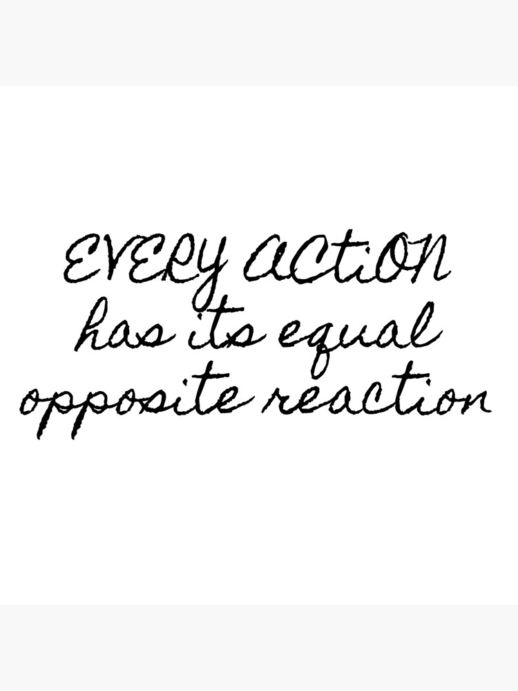 every-action-has-its-equal-opposite-reaction-hamilton-quote-poster