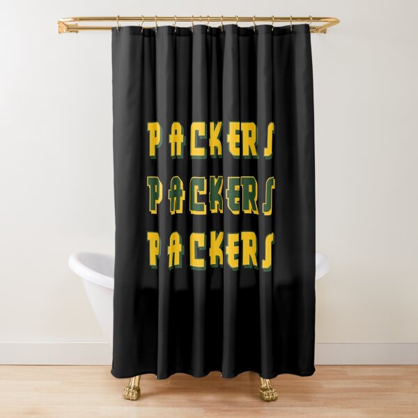 Davante Adams - Green Bay Packers Shower Curtain