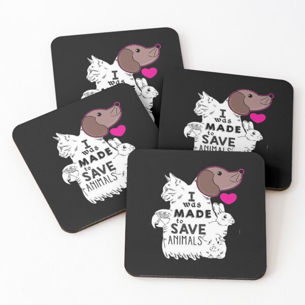 Item preview, I Was Made To Save Animals - animals rescue. designed and sold by DzStor.