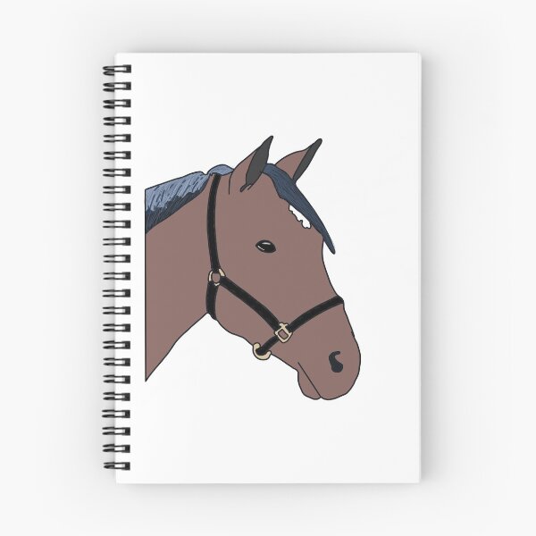 Item preview, side profile of a horse designed and sold by Drawingsbyjemma.