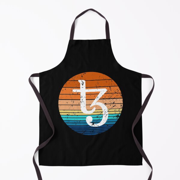 Item preview, Tezos Cryptocurrency DeFi XTZ Crypto Vintage Sunset designed and sold by BtcSweatshirts.
