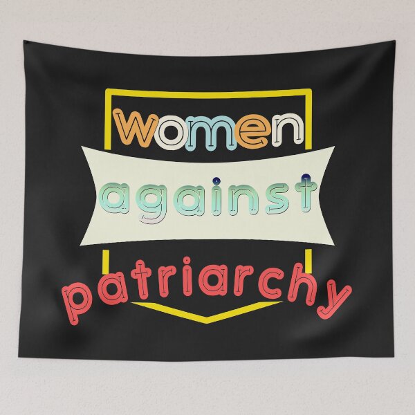 Item preview, Women Against Patriarchy - Cool Retro Art Style Gift Ideas designed and sold by leo121687.