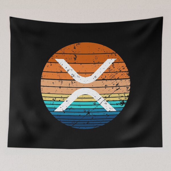 Item preview, XRP Cryptocurrency DeFi Crypto Vintage Sunset designed and sold by BtcSweatshirts.