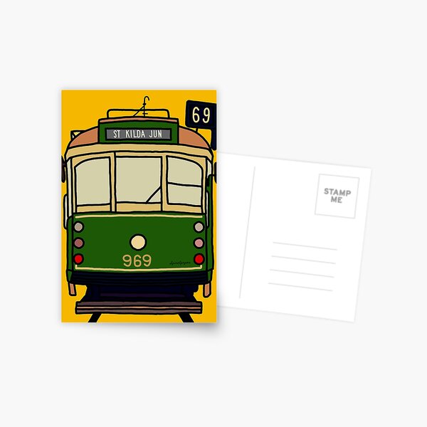 78 31 112 95 75 Melbourne Trams Route Fold Out Cardboard Guides 24