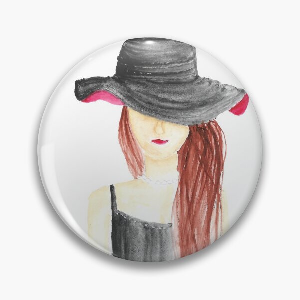 Item preview, Girl with the Floppy Hat designed and sold by WallaceColor.