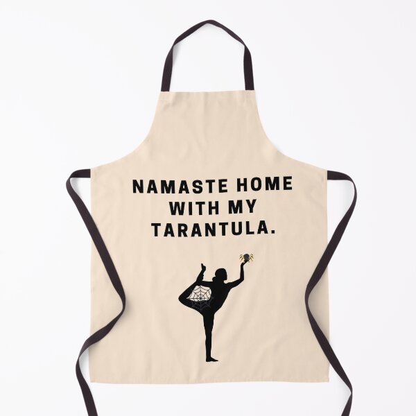 Item preview, Namaste Home Yoga Girl Tarantula Cobweb Arachnid Lovers designed and sold by luchik-and-co.