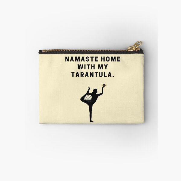 Item preview, Namaste Home Yoga Girl Tarantula Cobweb Arachnid Lovers designed and sold by luchik-and-co.