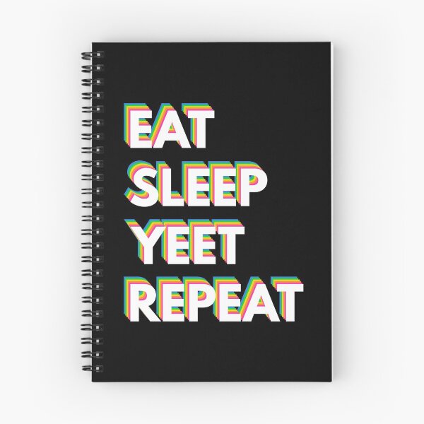 Item preview, Eat Sleep Yeet Repeat Rainbow designed and sold by infleims.