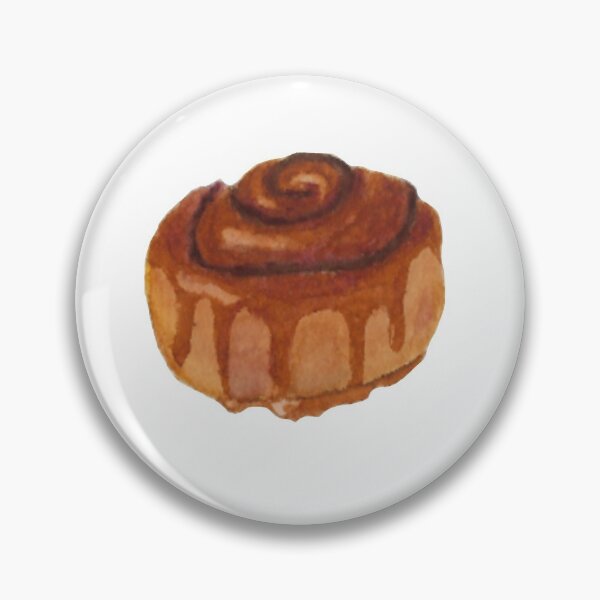 Item preview, Cinnamon roll watercolour illustration (white background) designed and sold by tifft.