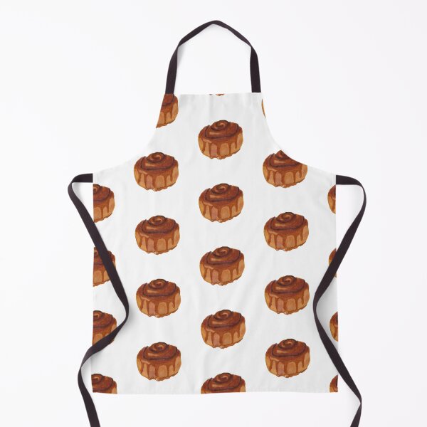 Item preview, Cinnamon roll watercolour illustration (white background) designed and sold by tifft.