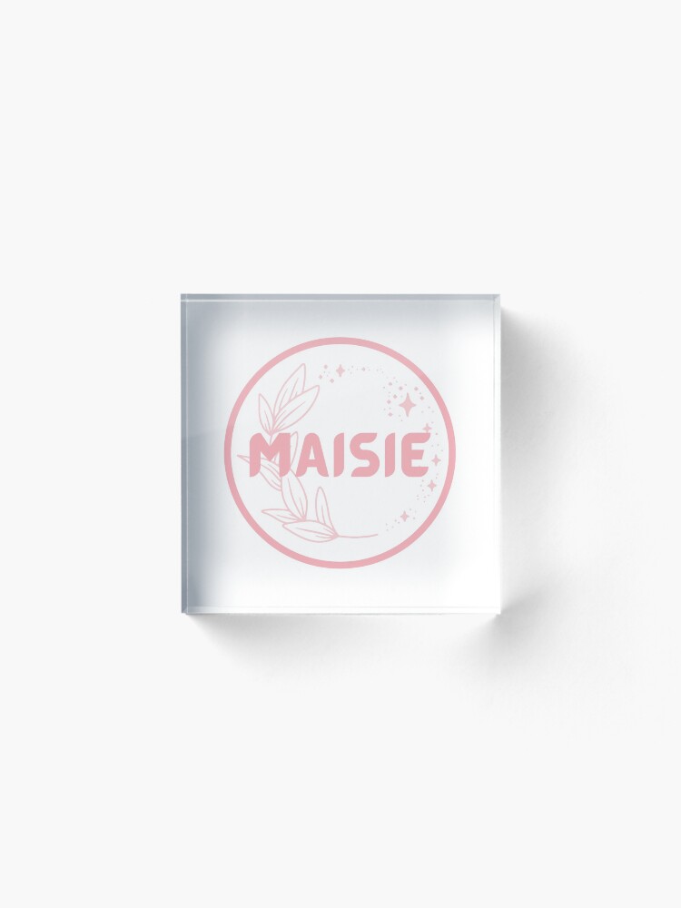 Alternate view of Maisie Acrylic Block