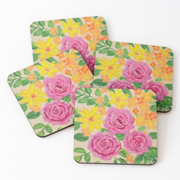Item preview, summer floral design  designed and sold by Fiveladiesart.