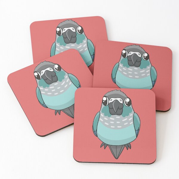 Item preview, Baby Turquoise Green Cheek Conure designed and sold by RaisedCrests.