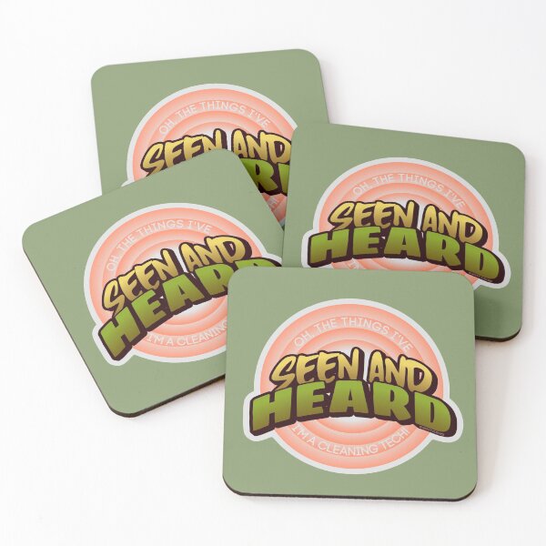 Item preview, Seen and Heard Vintage, Retro Housekeeping Humor designed and sold by SavvyCleaner.