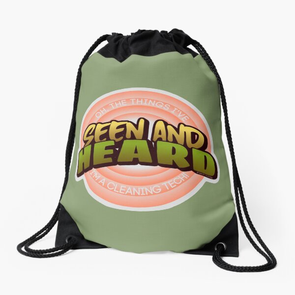 Item preview, Seen and Heard Vintage, Retro Housekeeping Humor designed and sold by SavvyCleaner.