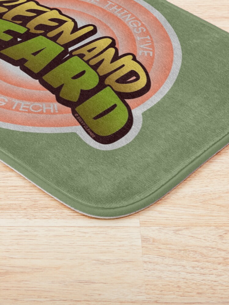 Alternate view of Seen and Heard Vintage, Retro Housekeeping Humor Bath Mat