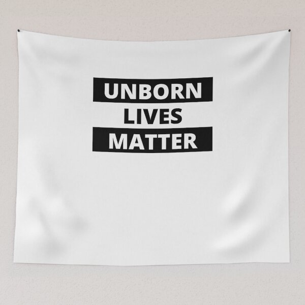 Item preview, Unborn Lives Matter designed and sold by Bradford Adams.