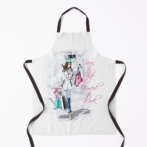 Item preview, Born to Shop Fashion illustration designed and sold by SDupre.