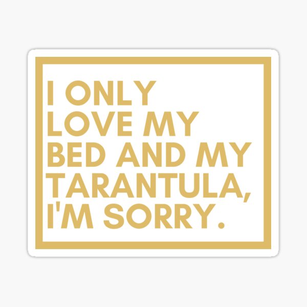 Item preview, Pet Tarantula Bed Love Spider Owners Nap Enthusiasts designed and sold by luchik-and-co.
