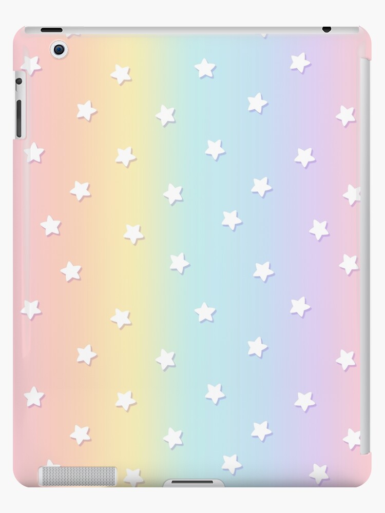 All Over Rainbow Glitter Stars iPad Case & Skin for Sale by