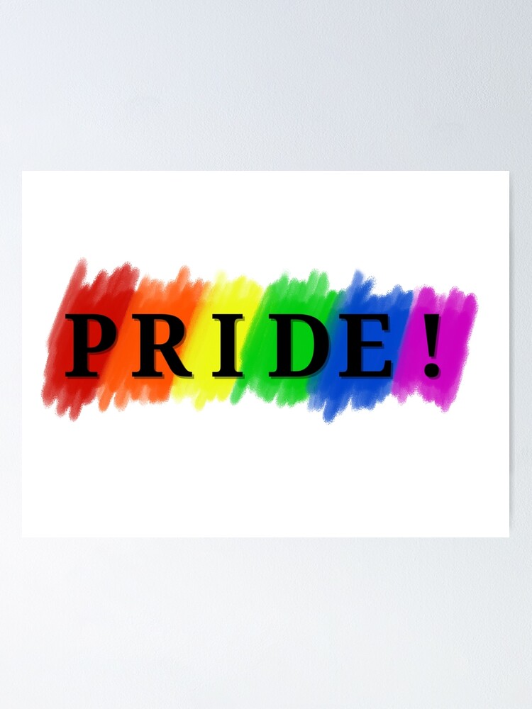 Gay Pride Crayon Rainbow Poster For Sale By Wayneyoungarts Redbubble 3960