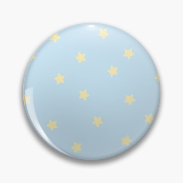 Item preview, Stars Blue Pastel Aesthetic Kawaii Cute Pattern designed and sold by candymoondesign.