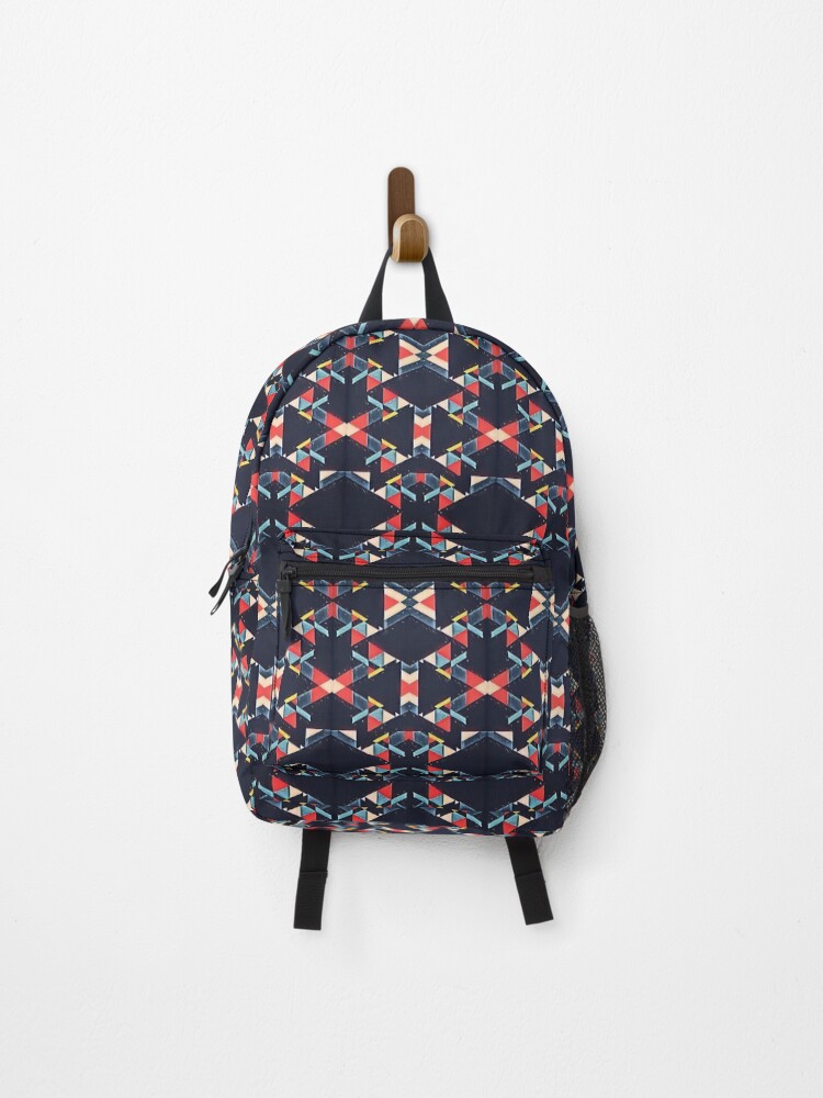 Thumbnail 1 of 3, Backpack, Running Deer: ᎠᏓᏟᏒᎢ ᎠᏫᎢᎾᎨᎡᎯ: a-da-tli-sv-i a-wi-i-na-ge-e-hi 	 designed and sold by kinkatstyle.