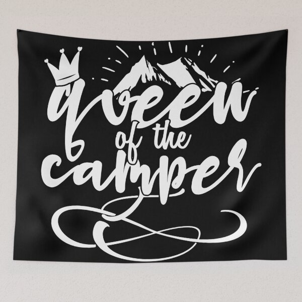 Item preview, Queen Of The Camper, Camping Shirt, RV Shirt, Camping Gift, Camper Shirt, Travel Shirt, Road Trip, RV Gift, RV Camping Shirt  designed and sold by KC1max.