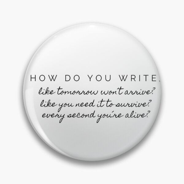 Item preview, How do you write Hamilton Quote designed and sold by MonMonTales.
